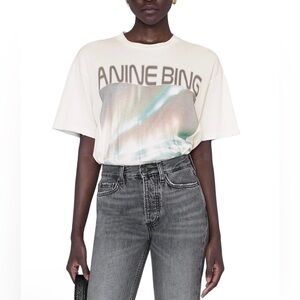 Anine Bing Cade Tee Northern Lights Large